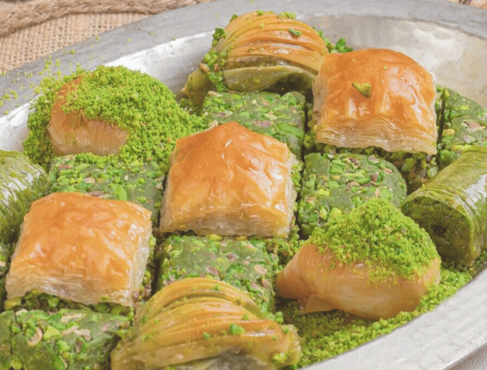 imam çağdaş porsiyon baklavalar